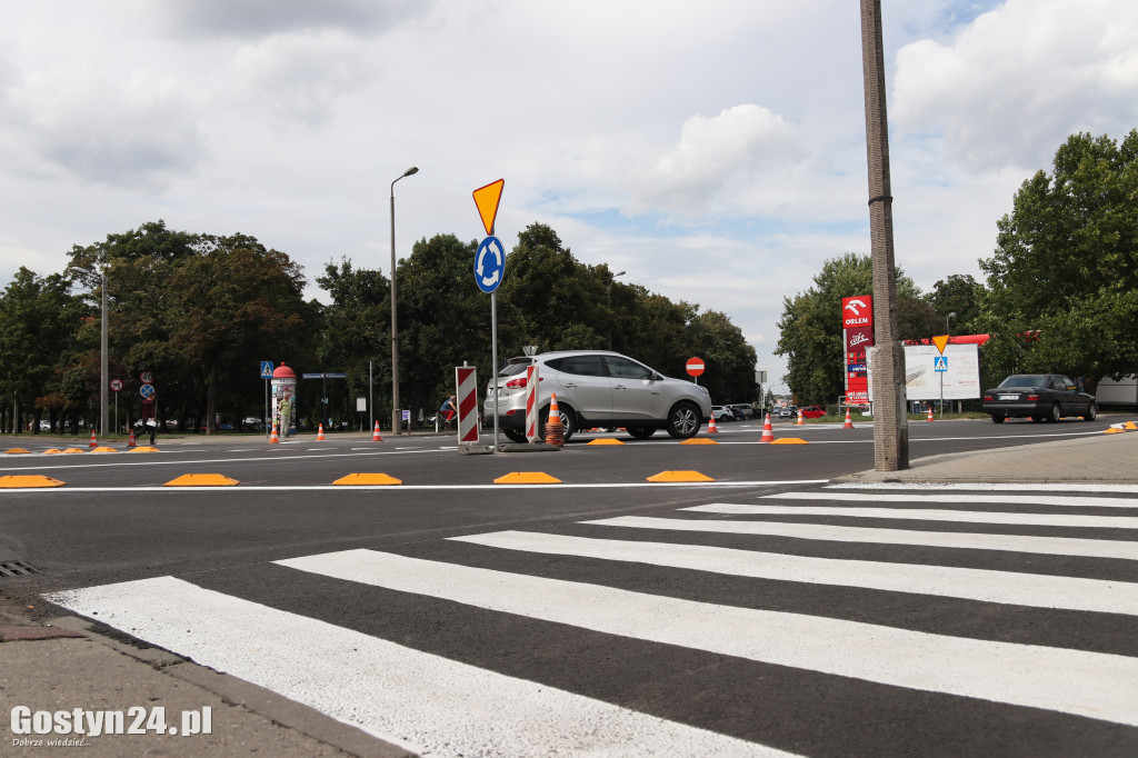 Nowe rondo w Gostyniu już funkcjonuje