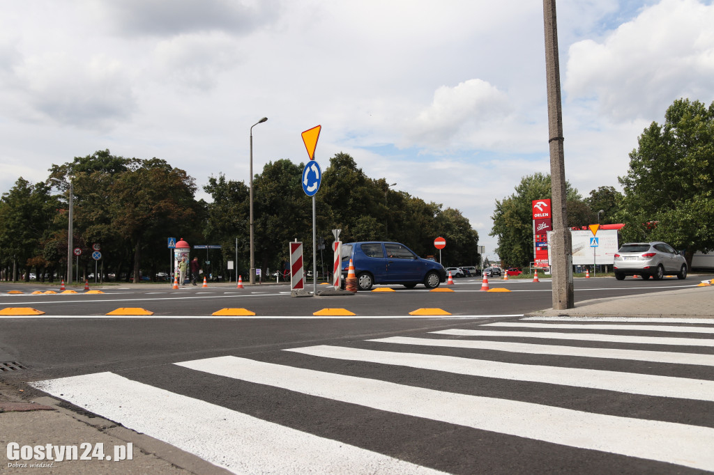 Nowe rondo w Gostyniu już funkcjonuje