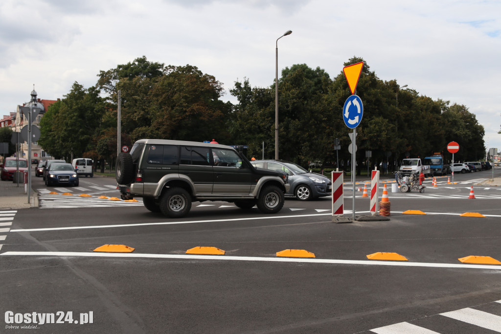 Nowe rondo w Gostyniu już funkcjonuje