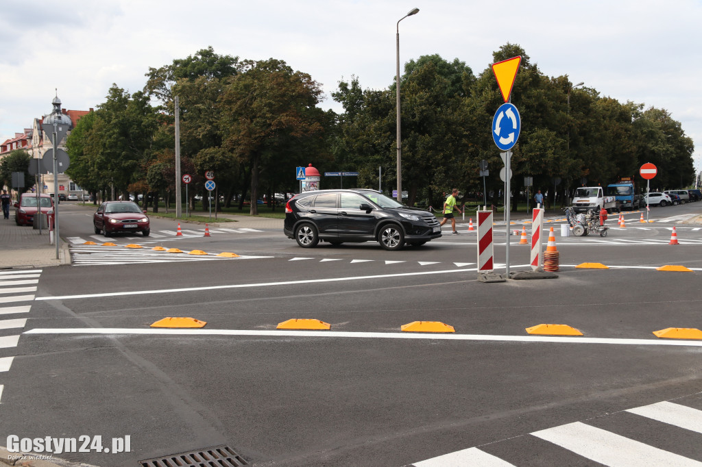 Nowe rondo w Gostyniu już funkcjonuje