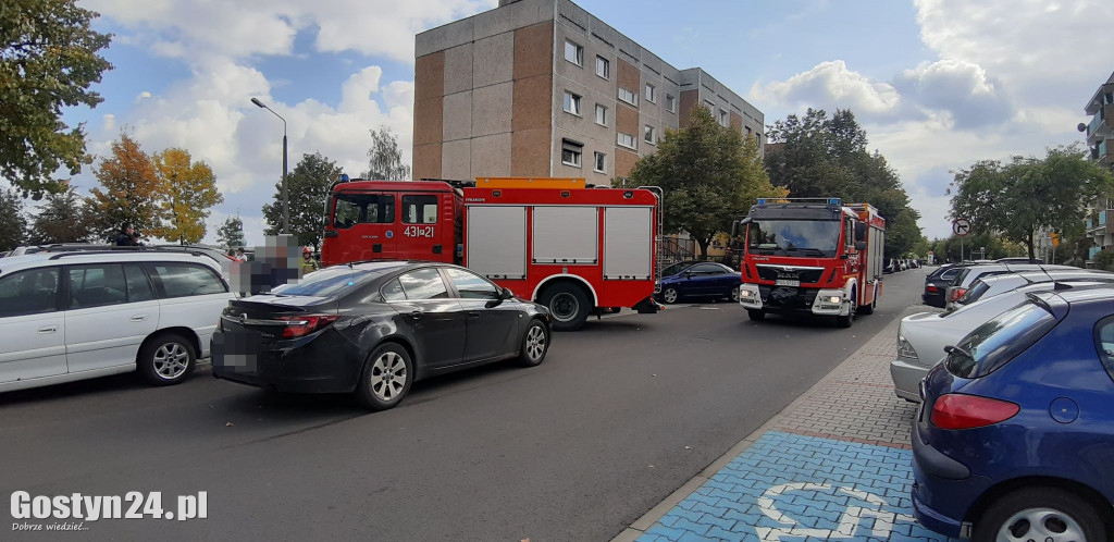 Zdarzenie na gostyńskim osiedlu