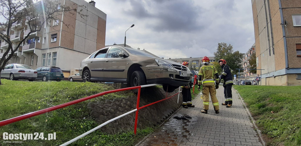 Zdarzenie na gostyńskim osiedlu