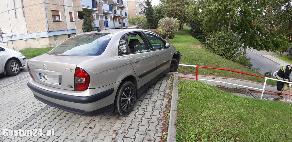 Zdarzenie na gostyńskim osiedlu
