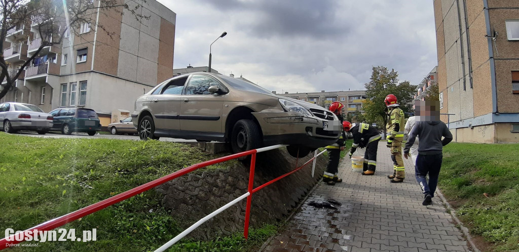 Zdarzenie na gostyńskim osiedlu
