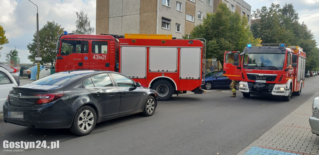 Zdarzenie na gostyńskim osiedlu
