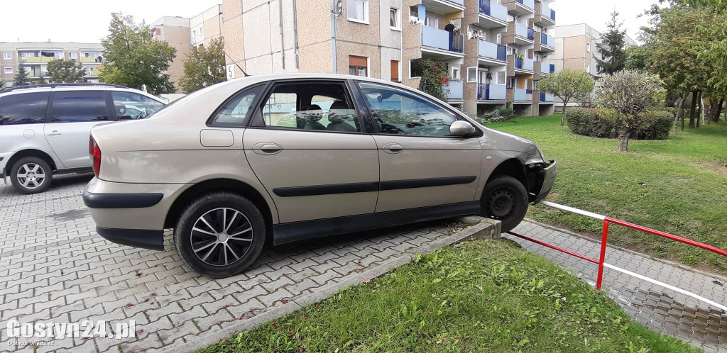 Zdarzenie na gostyńskim osiedlu