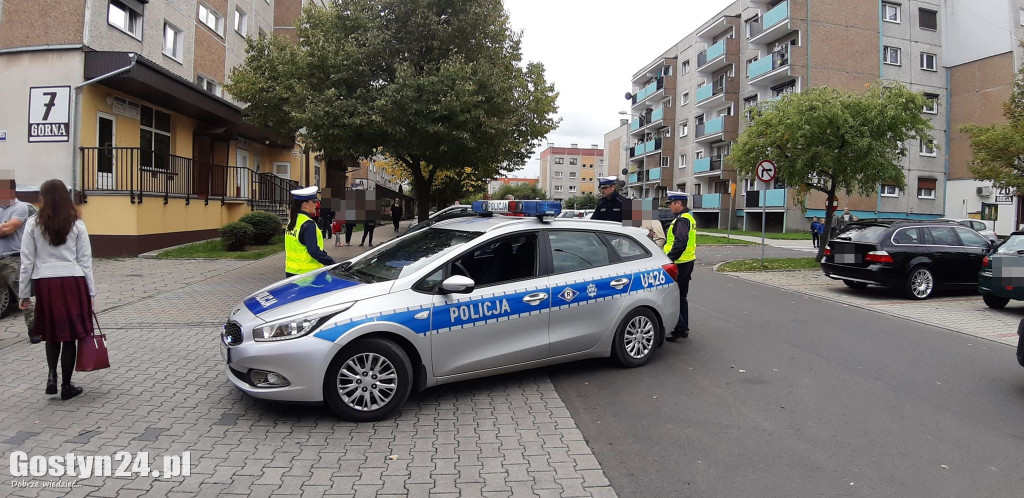 Zdarzenie na gostyńskim osiedlu