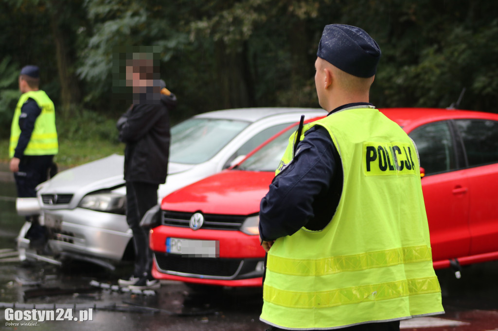 Zdarzenie na gostyńskim skrzyżowaniu