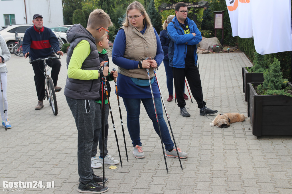 Otwarcie tras nordic walking w Piaskach