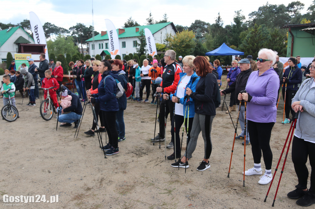 Otwarcie tras nordic walking w Piaskach