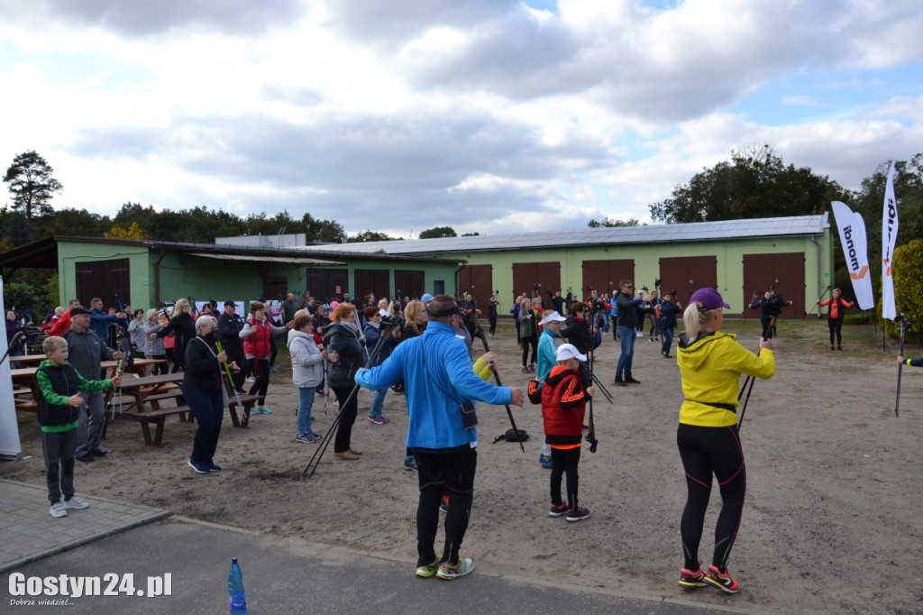 Otwarcie tras nordic walking w Piaskach