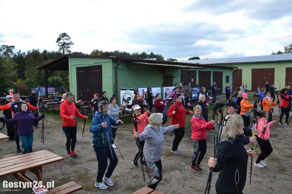 Otwarcie tras nordic walking w Piaskach