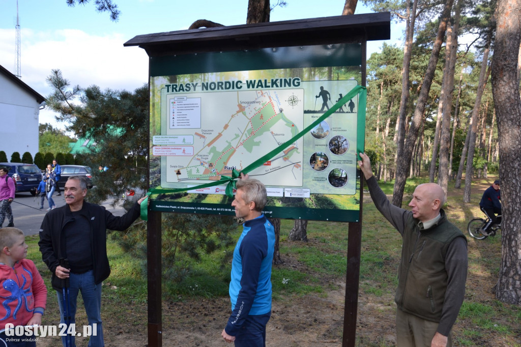 Otwarcie tras nordic walking w Piaskach