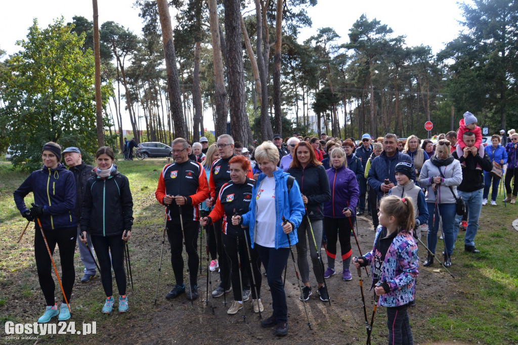 Otwarcie tras nordic walking w Piaskach