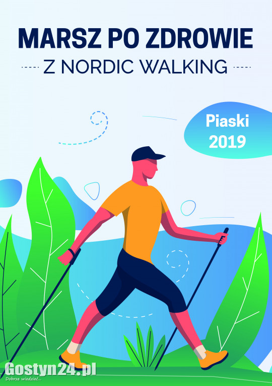 Otwarcie tras nordic walking w Piaskach