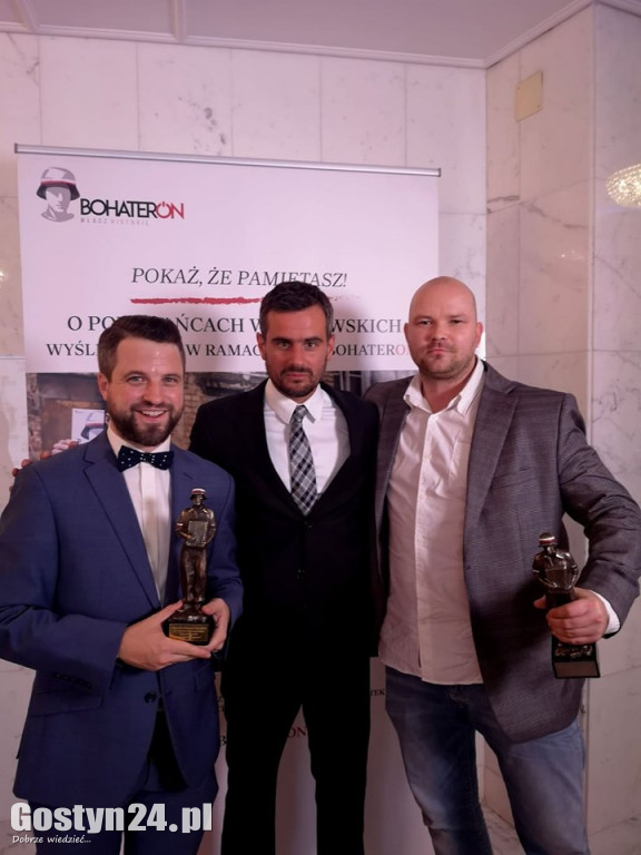 Nagrody BohaterON dla Mikołaja Kaczmarka