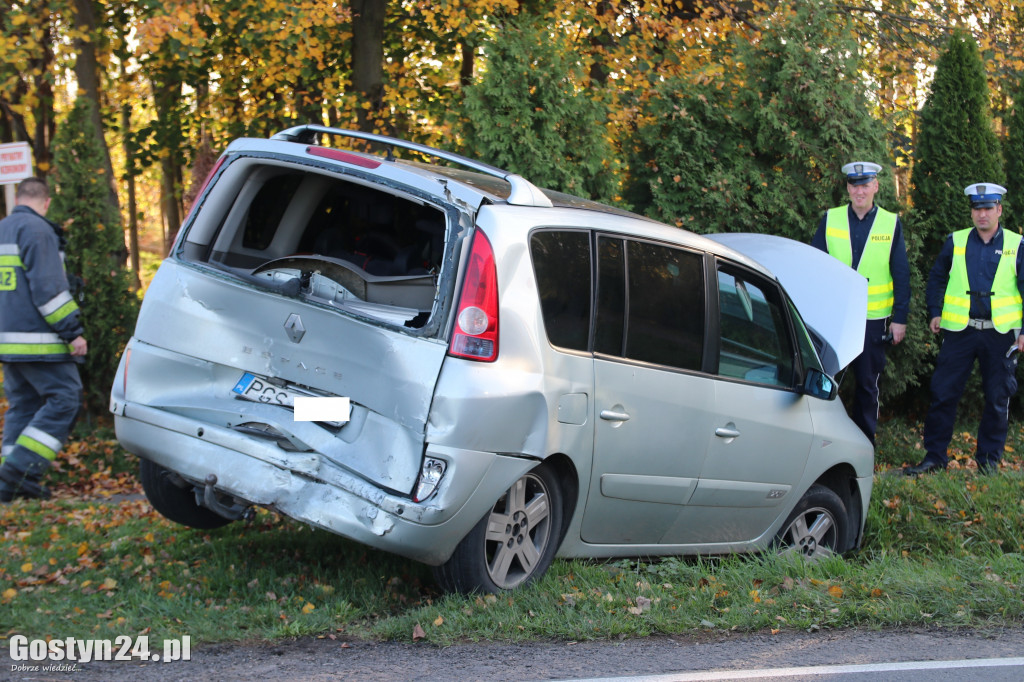 Wypadek na drodze wojewódzkiej 308
