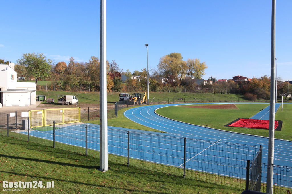 Budowa szatni na gostyńskim stadionie