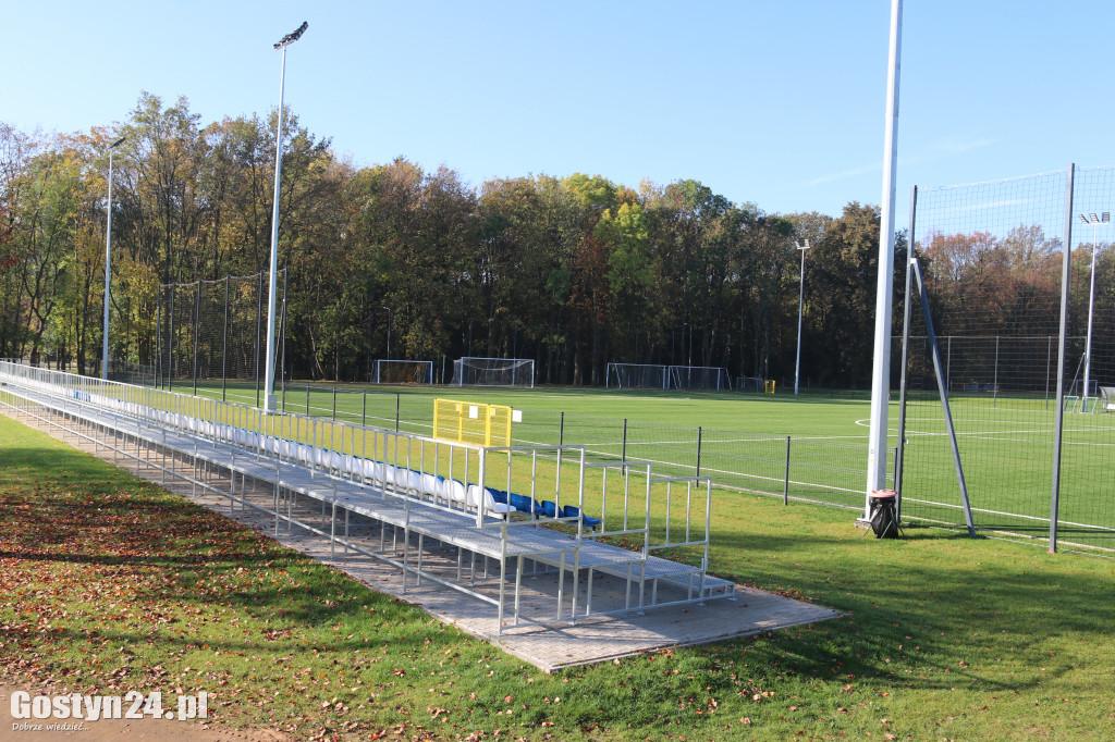 Budowa szatni na gostyńskim stadionie