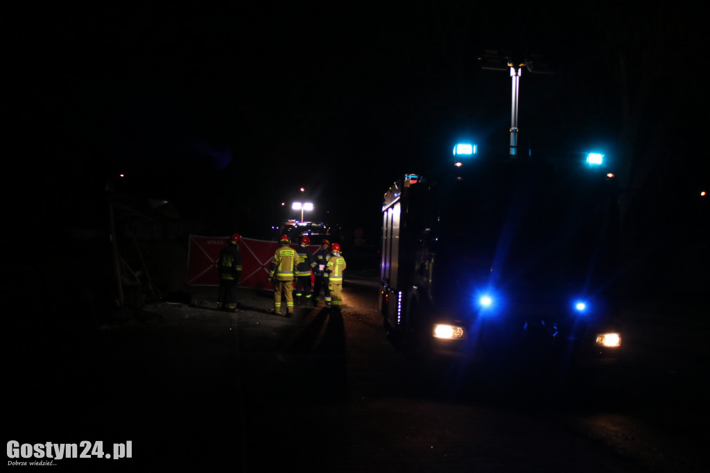 Wypadek na ul. Bojanowskiej w Poniecu
