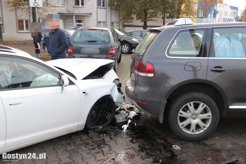 Zderzenie przy gostyńskim szpitalu