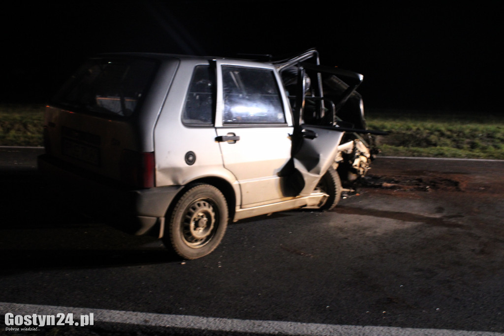 Wypadek na drodze wojewódzkiej DW308