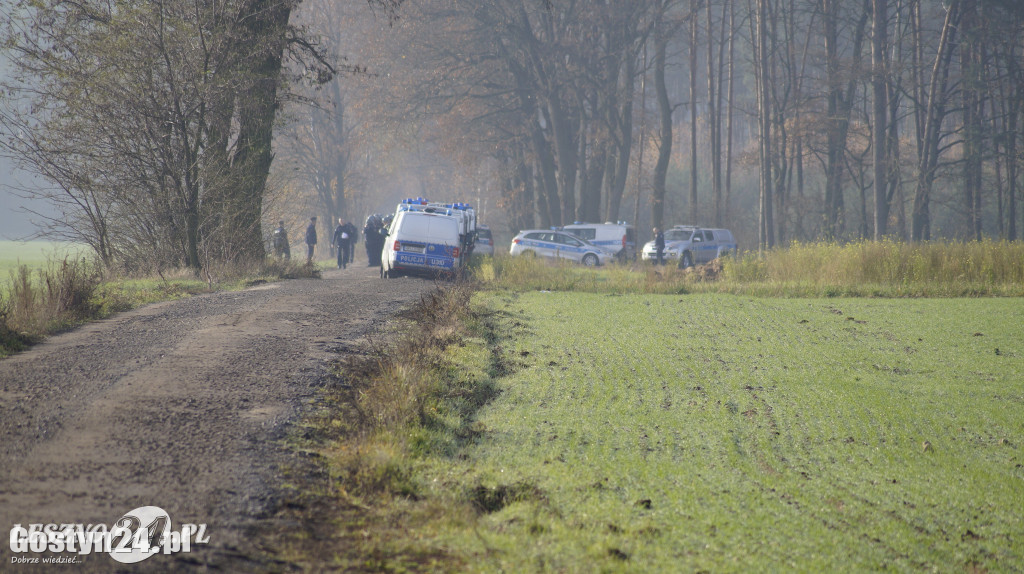 Obława pod Lesznem po napadzie na pocztę