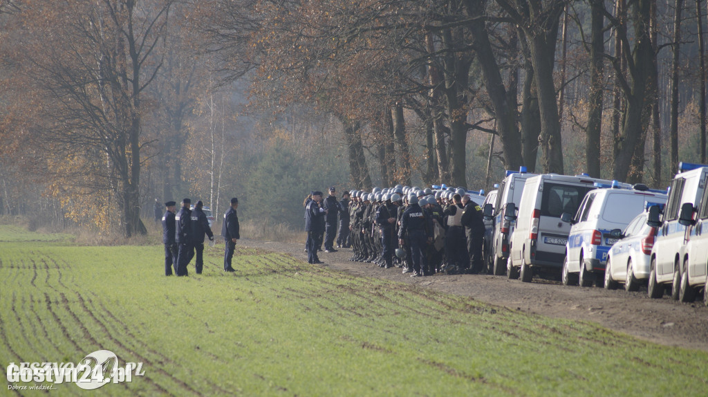 Obława pod Lesznem po napadzie na pocztę