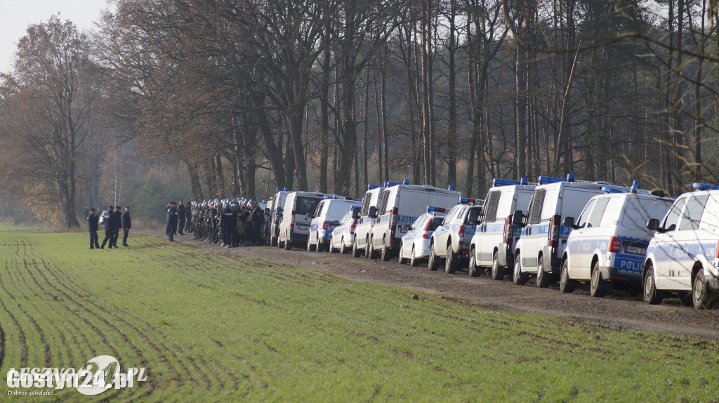 Obława pod Lesznem po napadzie na pocztę