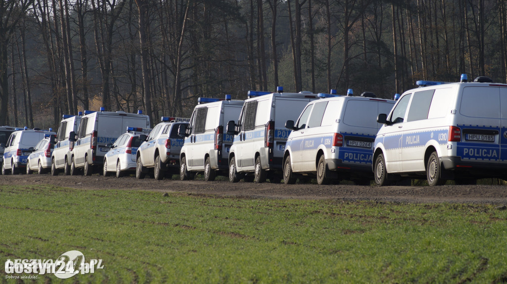 Obława pod Lesznem po napadzie na pocztę