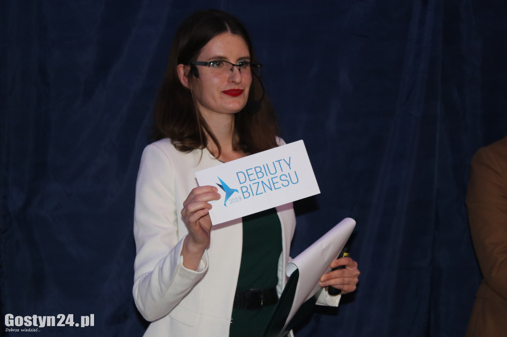 Wręczenie nagród w plebiscycie Debiuty Biznesu