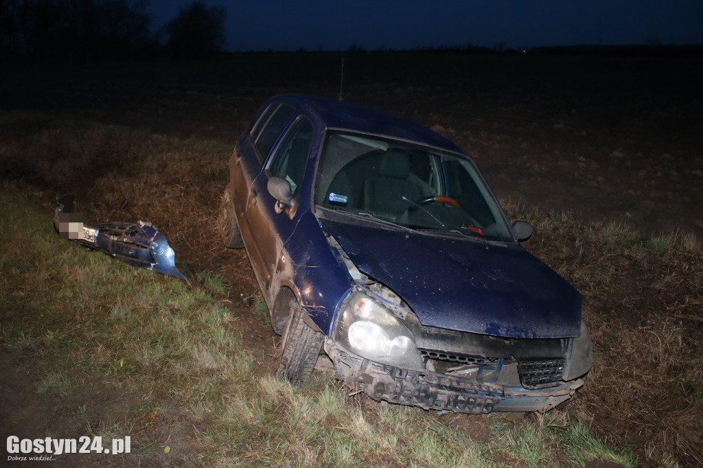 Zdarzenie na drodze Krobia - Pępowo