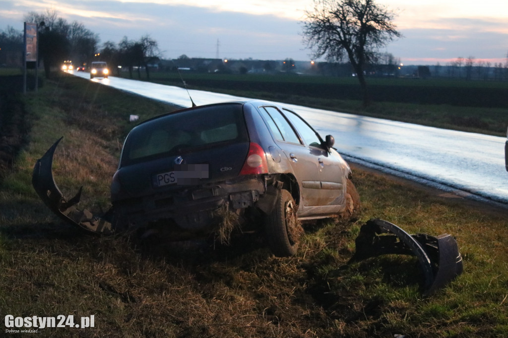 Zdarzenie na drodze Krobia - Pępowo