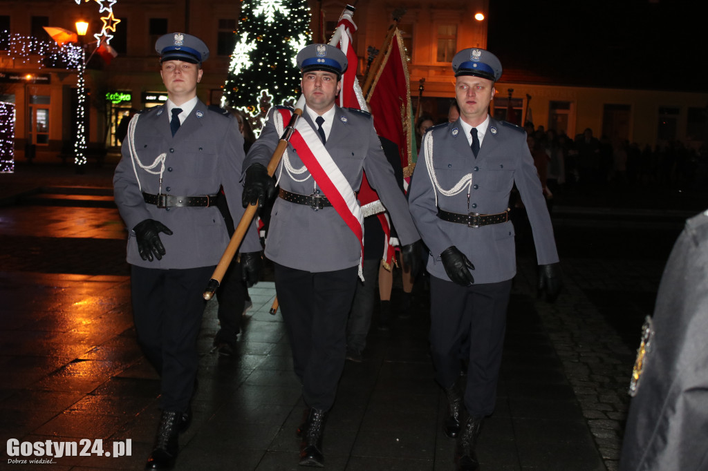 Obchody Powstania Wielkopolskiego na gostyńskim rynku
