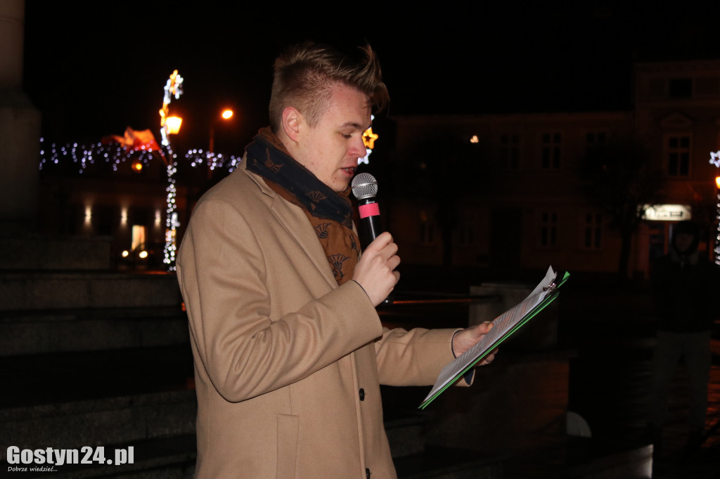 Obchody Powstania Wielkopolskiego na gostyńskim rynku