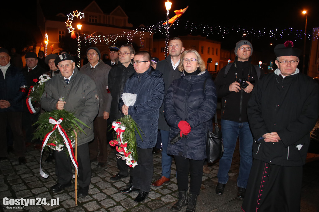 Obchody Powstania Wielkopolskiego na gostyńskim rynku
