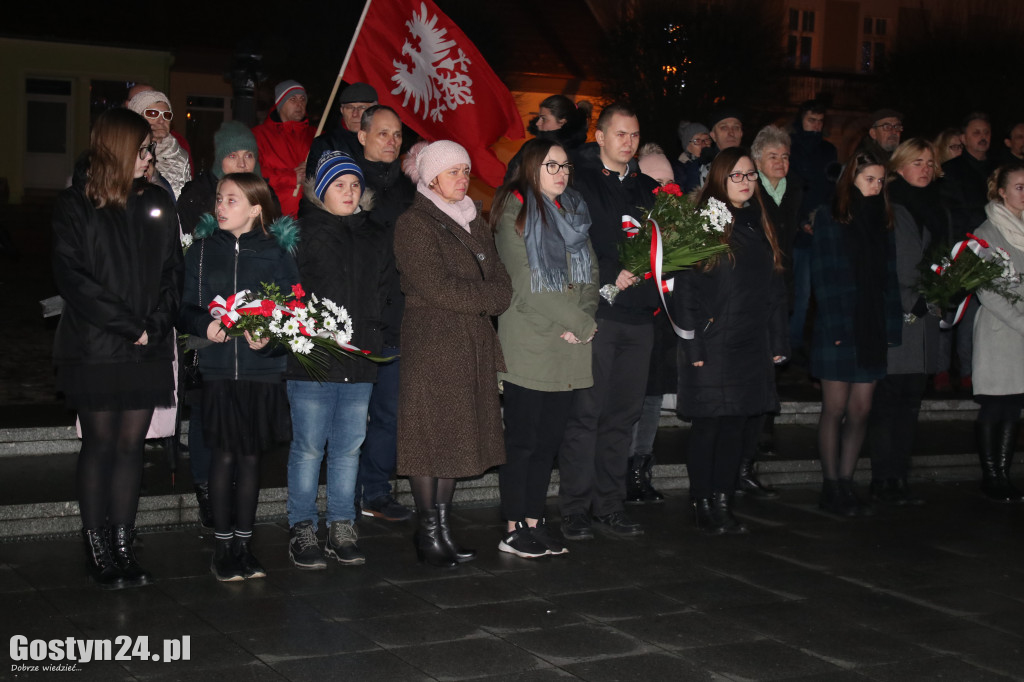 Obchody Powstania Wielkopolskiego na gostyńskim rynku