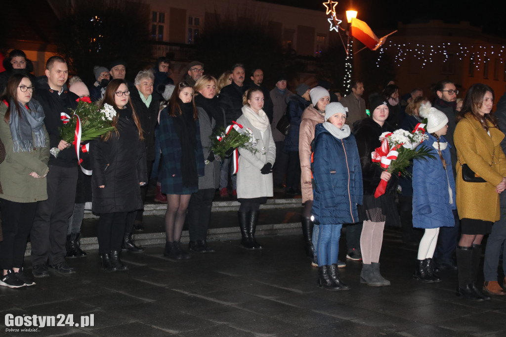 Obchody Powstania Wielkopolskiego na gostyńskim rynku