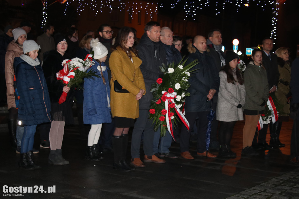Obchody Powstania Wielkopolskiego na gostyńskim rynku