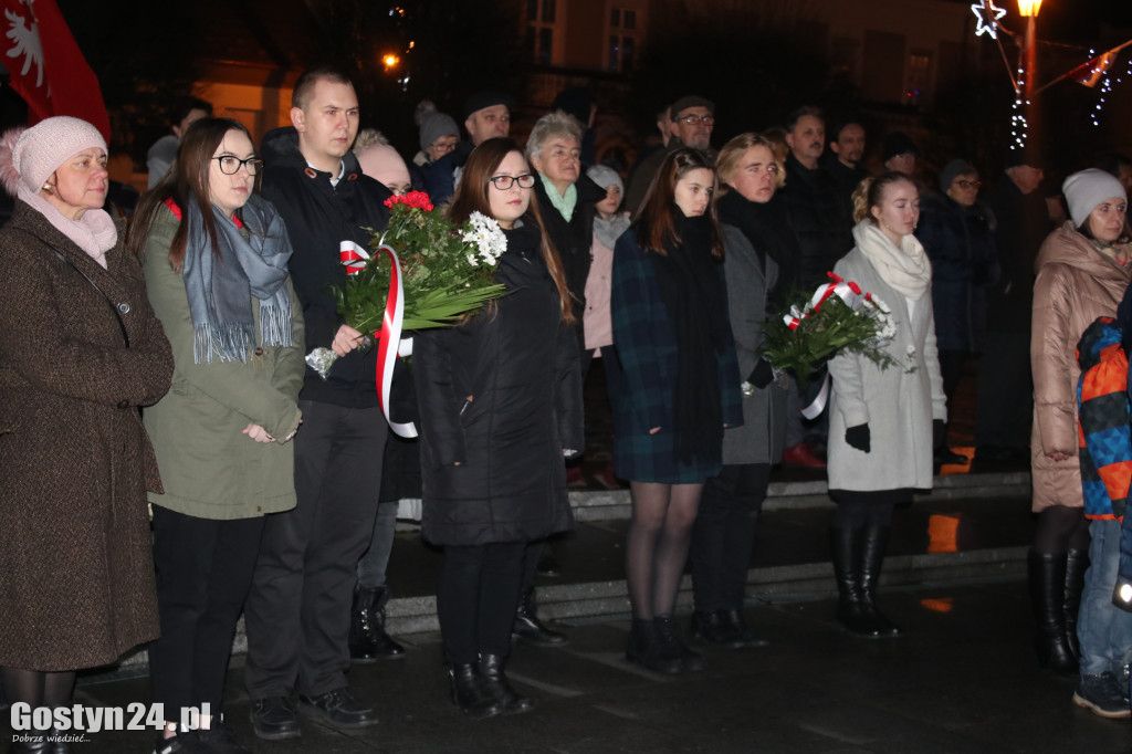 Obchody Powstania Wielkopolskiego na gostyńskim rynku