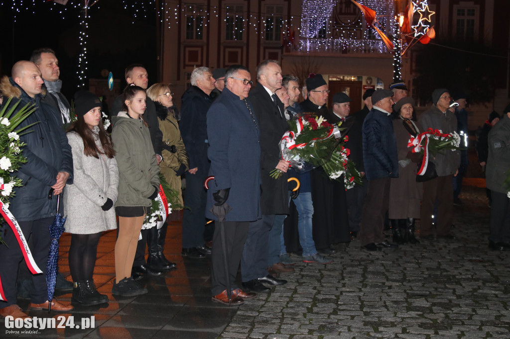 Obchody Powstania Wielkopolskiego na gostyńskim rynku