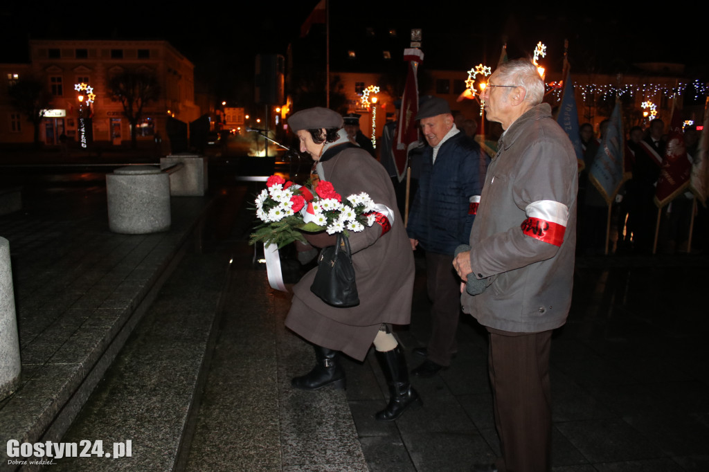 Obchody Powstania Wielkopolskiego na gostyńskim rynku