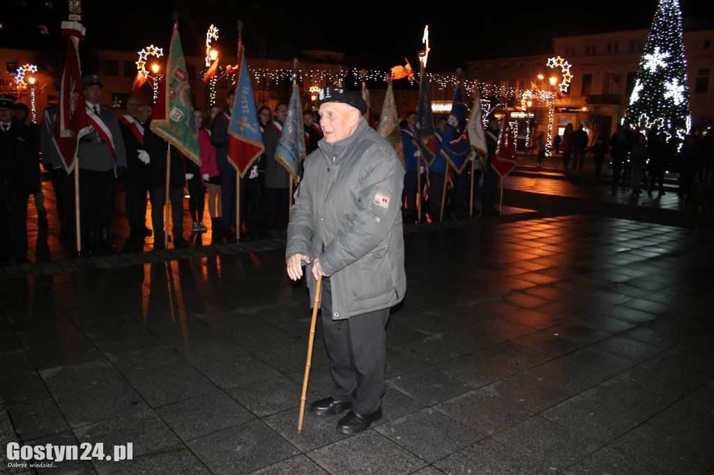 Obchody Powstania Wielkopolskiego na gostyńskim rynku