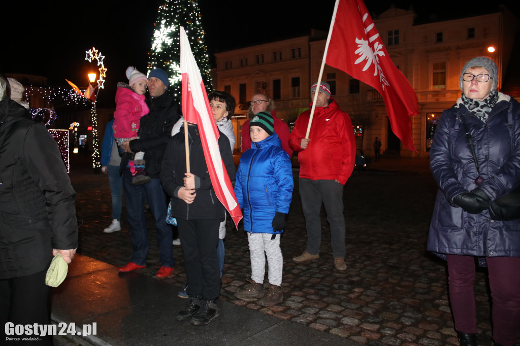 Obchody Powstania Wielkopolskiego na gostyńskim rynku