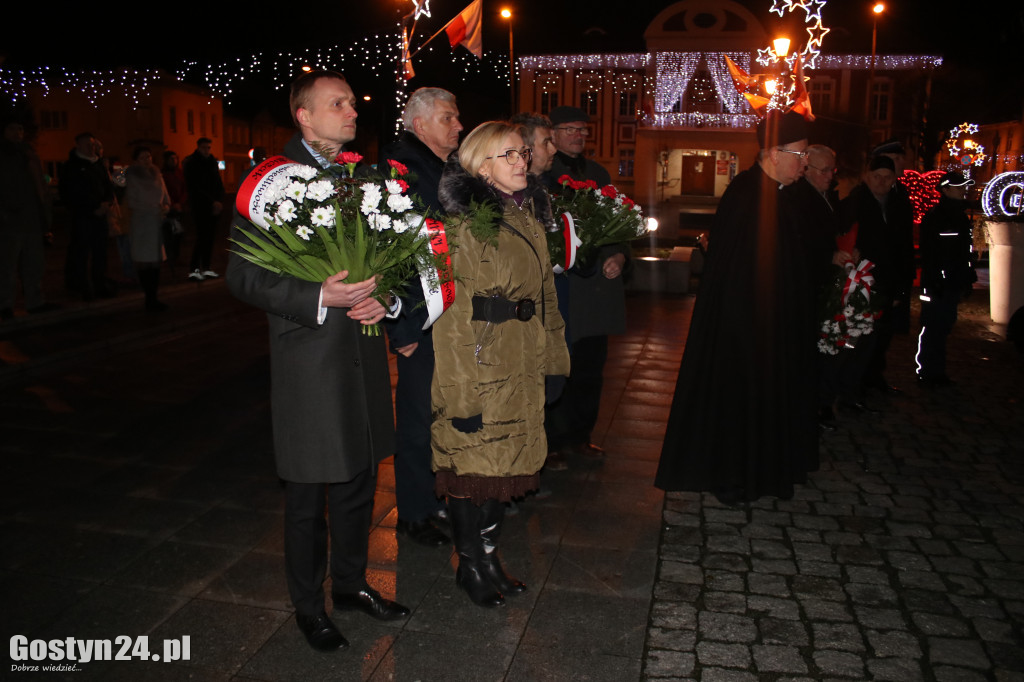 Obchody Powstania Wielkopolskiego na gostyńskim rynku