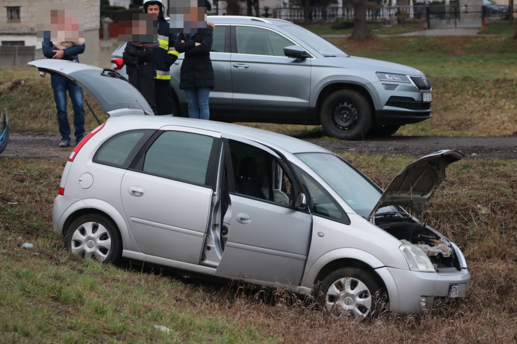 Wypadek na DW 434 Kunowo-Gostyń