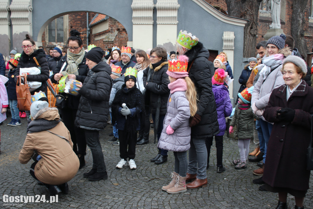 Orszak Trzech Króli przeszedł ulicami Gostynia