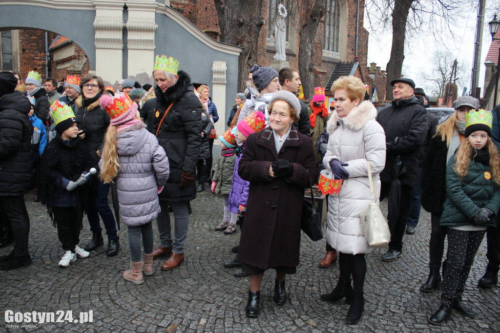 Orszak Trzech Króli przeszedł ulicami Gostynia