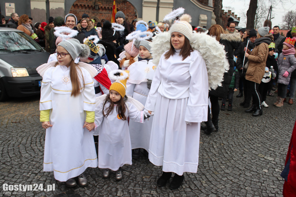 Orszak Trzech Króli przeszedł ulicami Gostynia