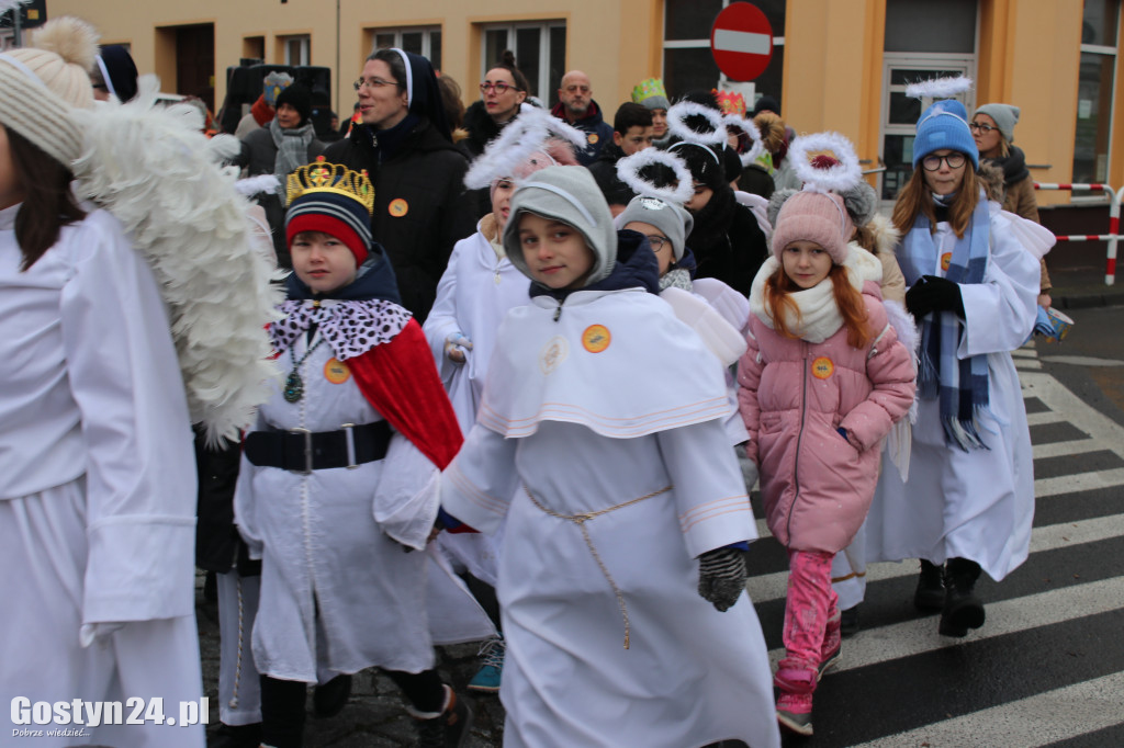 Orszak Trzech Króli przeszedł ulicami Gostynia